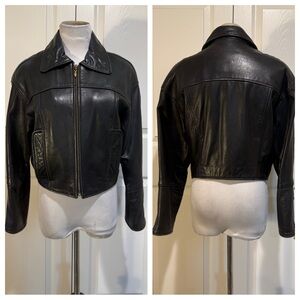 Vintage Vakko leather jacket